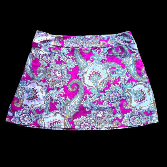 Jude Connally Paisley Skirt – Size XL – Made in USA - Picture 1 of 4